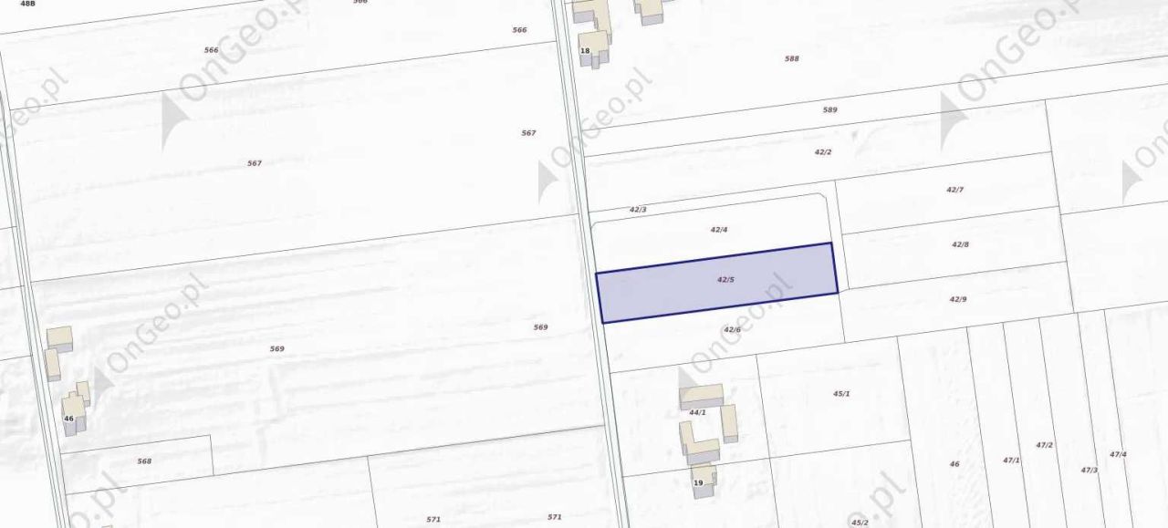 Działka budowlana Domaniewice. Zdjęcie 1