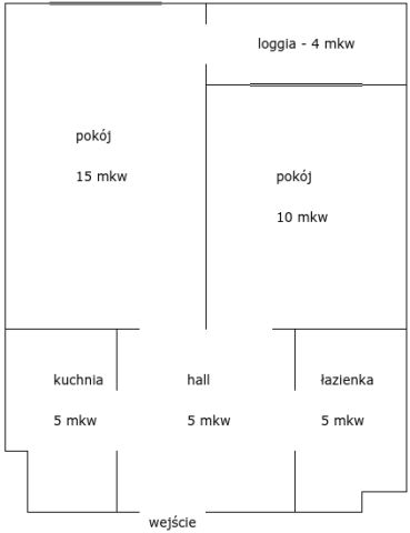 Mieszkanie 2-pokojowe Warszawa Bielany, ul. Stefana Żeromskiego. Zdjęcie 2