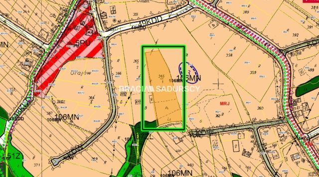 Działka budowlana Grajów. Zdjęcie 4