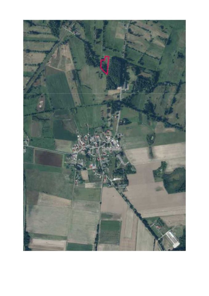 Działka budowlana Kościernica