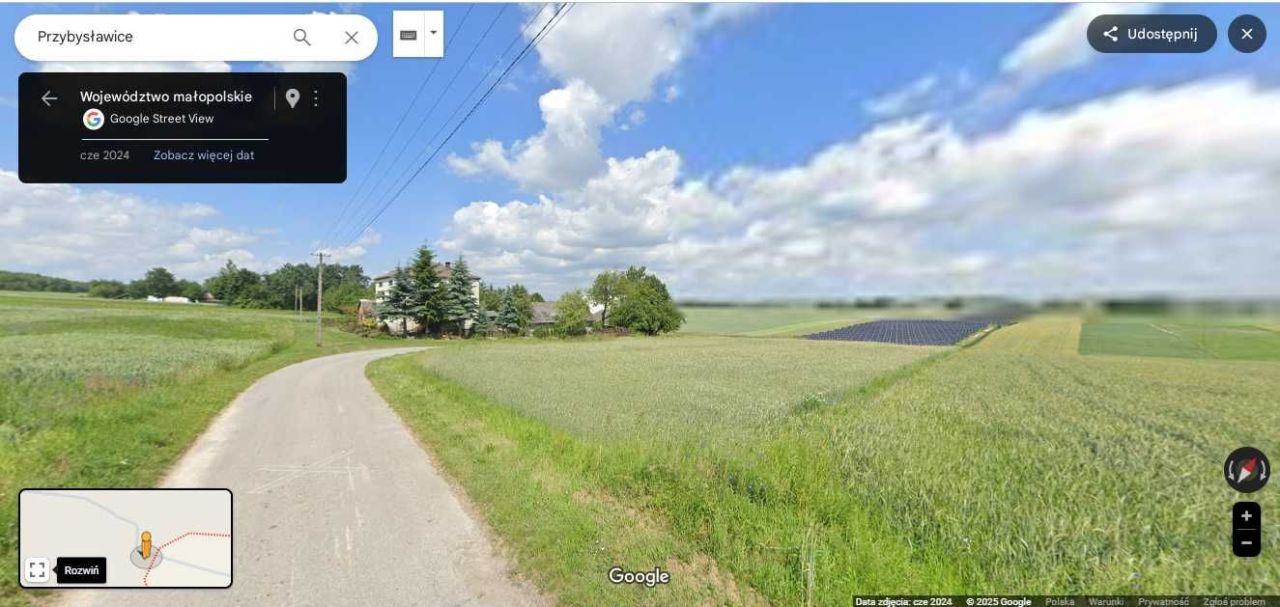 Działka rolno-budowlana Przybysławice