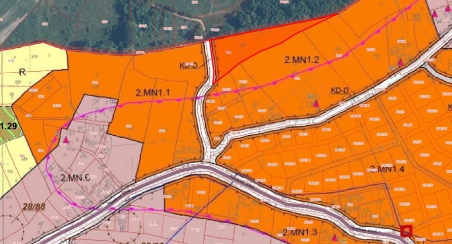 Działka budowlana Bratucice. Zdjęcie 2