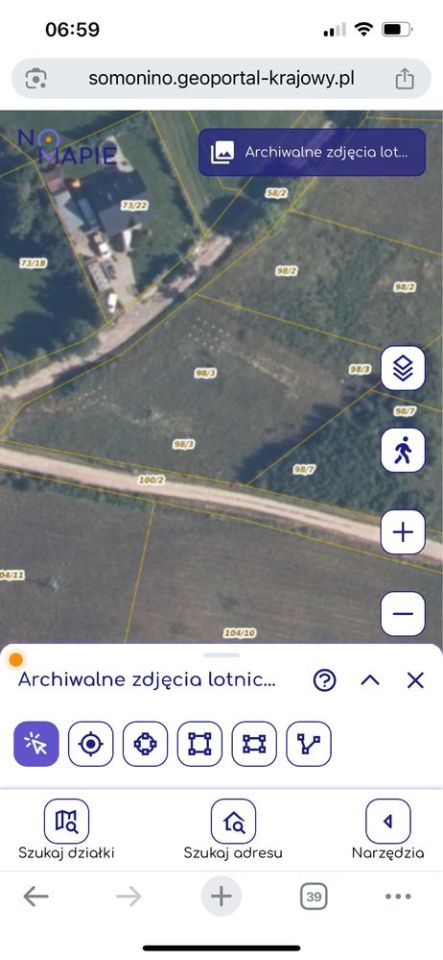 Działka inwestycyjna Rybaki