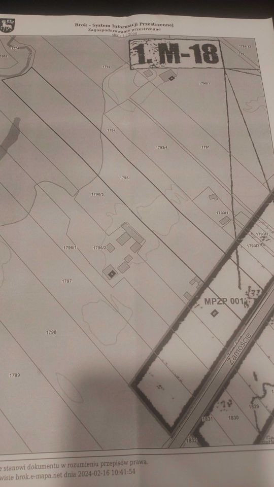 Działka rolno-budowlana Brok, ul. Zamoście. Zdjęcie 5