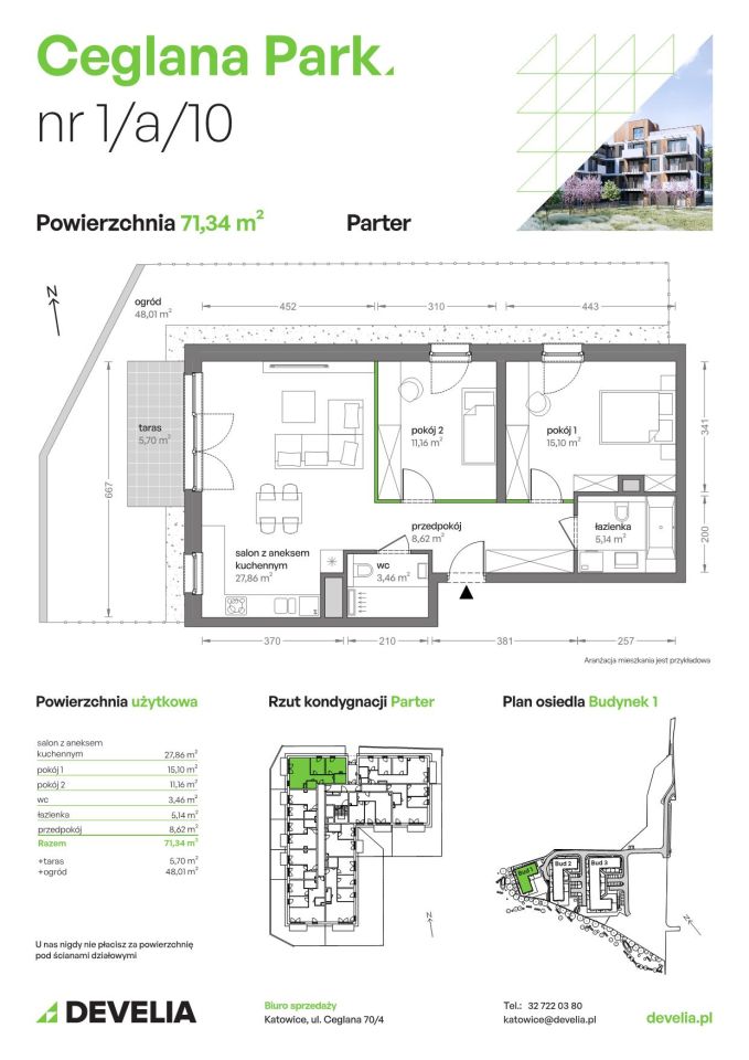 Mieszkanie 3-pokojowe Katowice Brynów, ul. Ceglana. Zdjęcie 7