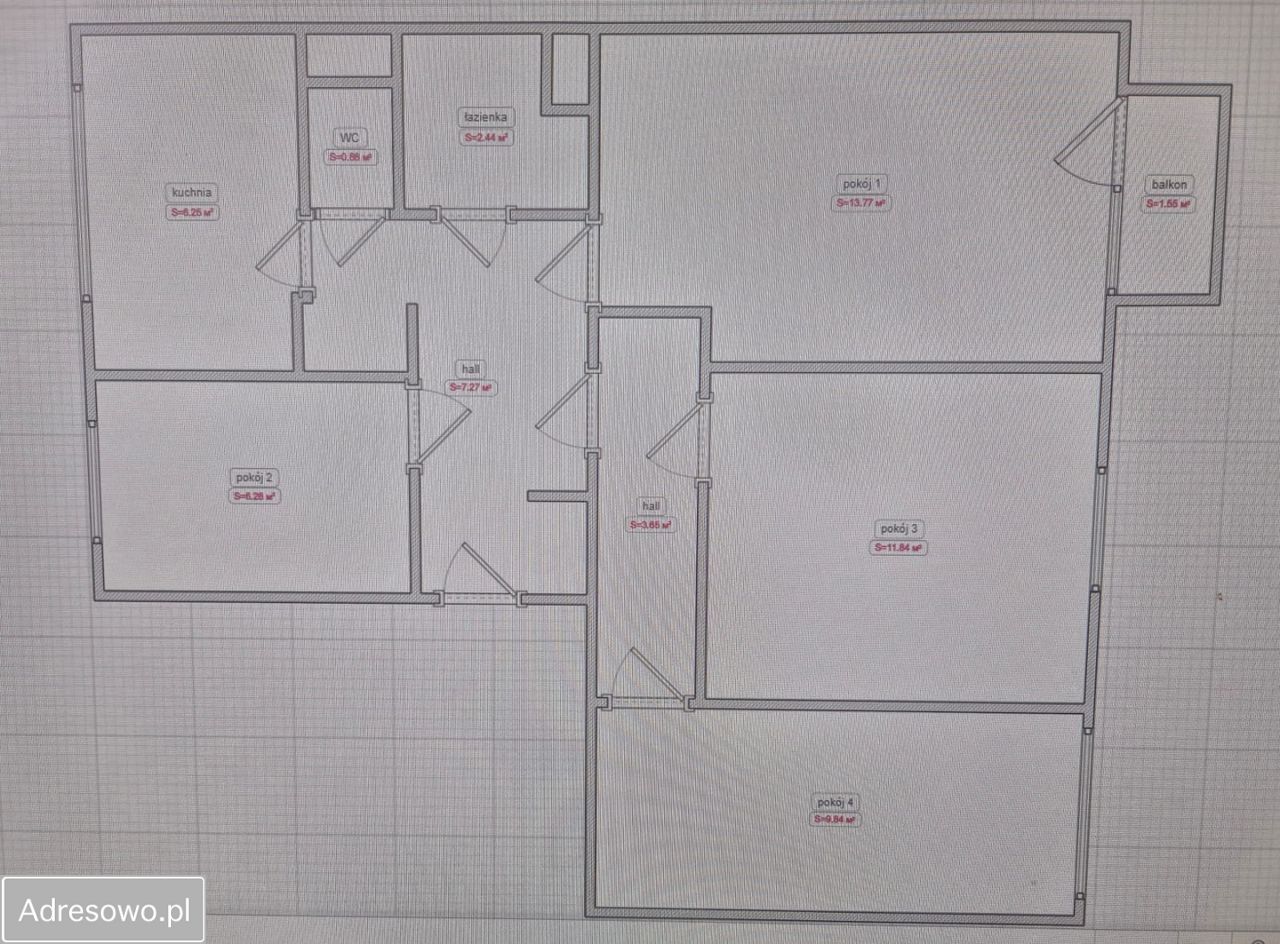 Mieszkanie 4-pokojowe Lublin LSM, ul. Skrzatów. Zdjęcie 5