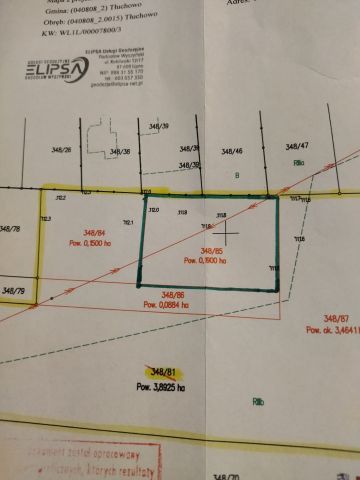 Działka budowlana Tłuchowo, ul. Gronowa. Zdjęcie 1