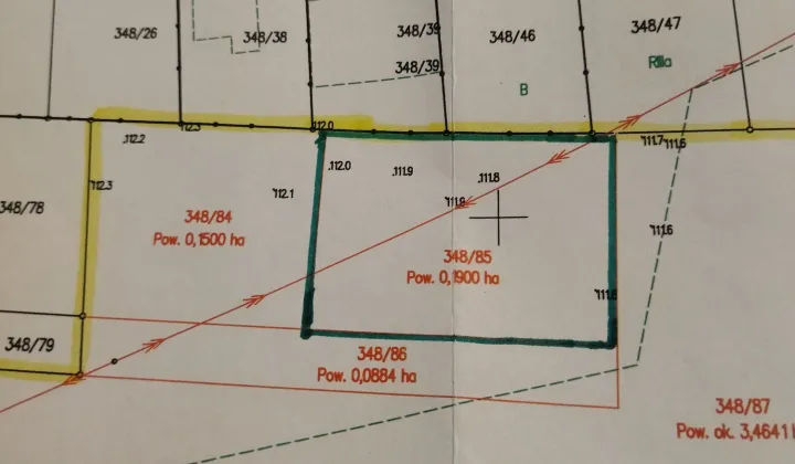 Działka budowlana Tłuchowo, ul. Gronowa