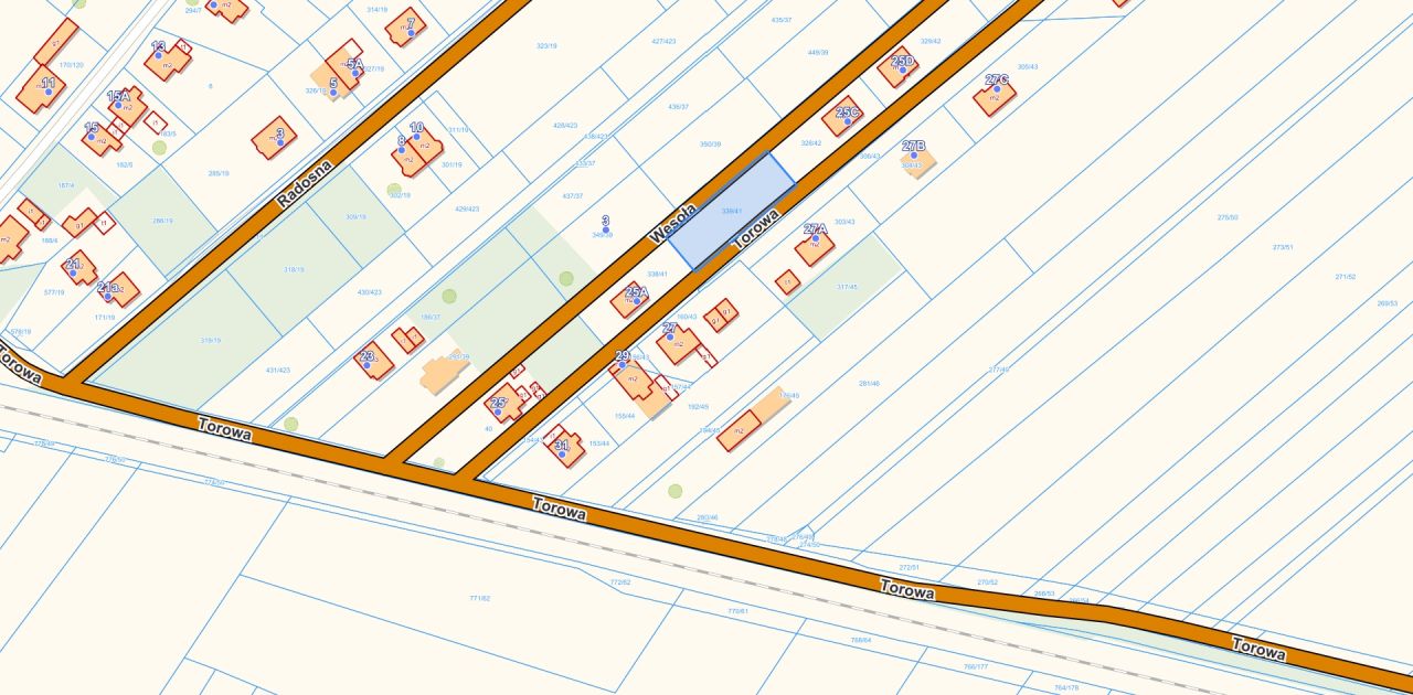 Działka budowlana Mechnice, ul. Torowa. Zdjęcie 3