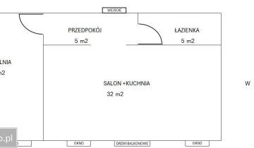 Mieszkanie 2-pokojowe Warszawa Mokotów