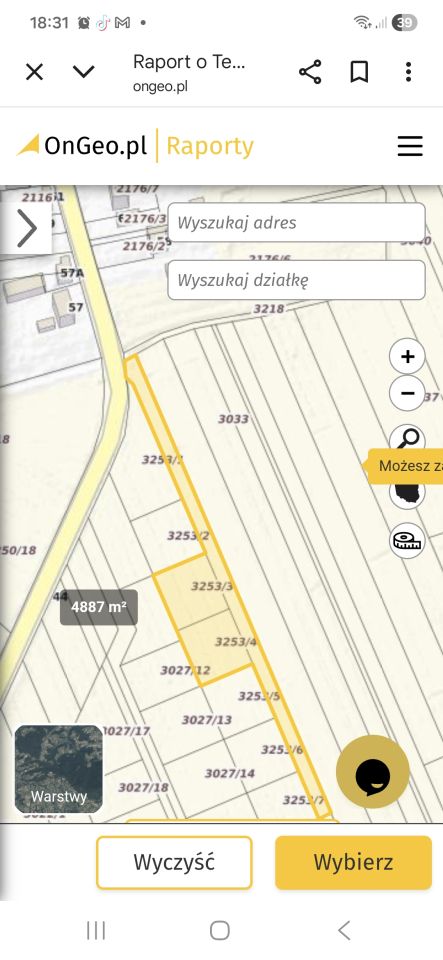 Działka budowlana Sobolew, ul. Kownacka. Zdjęcie 4