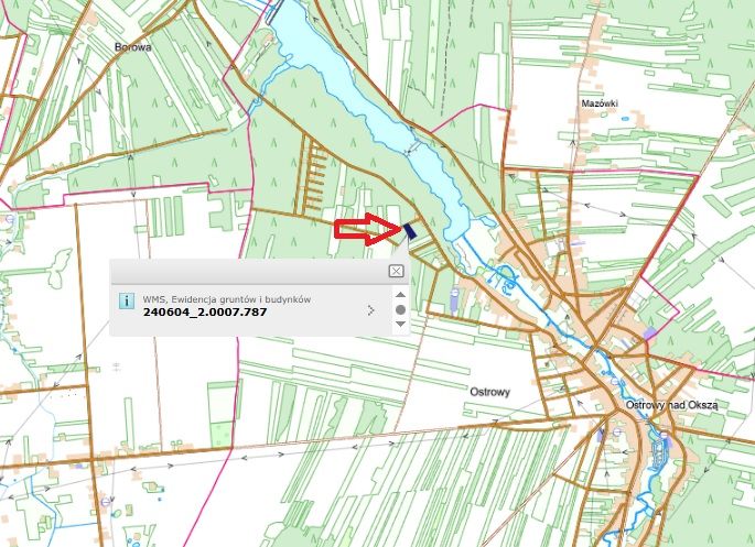 Działka budowlana Ostrowy nad Okszą Zadworze, ul. Piotra Wróbla. Zdjęcie 5