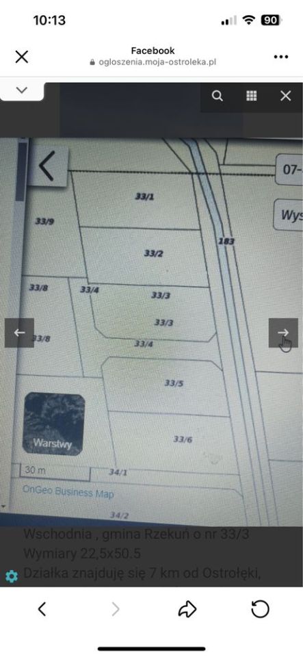 Działka budowlana Susk Stary. Zdjęcie 3