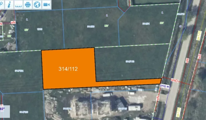 Działka rolna Dobra, ul. Traszki