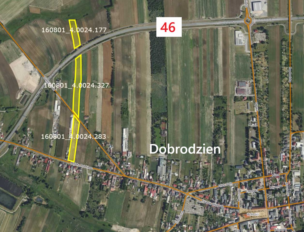 Działka rolno-budowlana Dobrodzień, ul. Szemrowicka