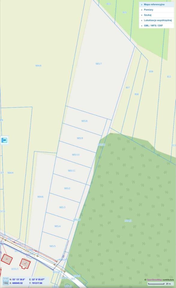 Działka budowlana Jednaczewo, ul. Łąkowa. Zdjęcie 4