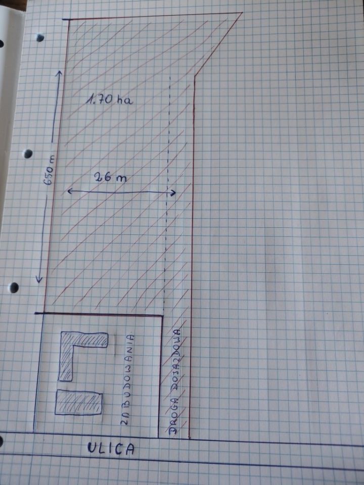 Działka inwestycyjna Chrząstów. Zdjęcie 2