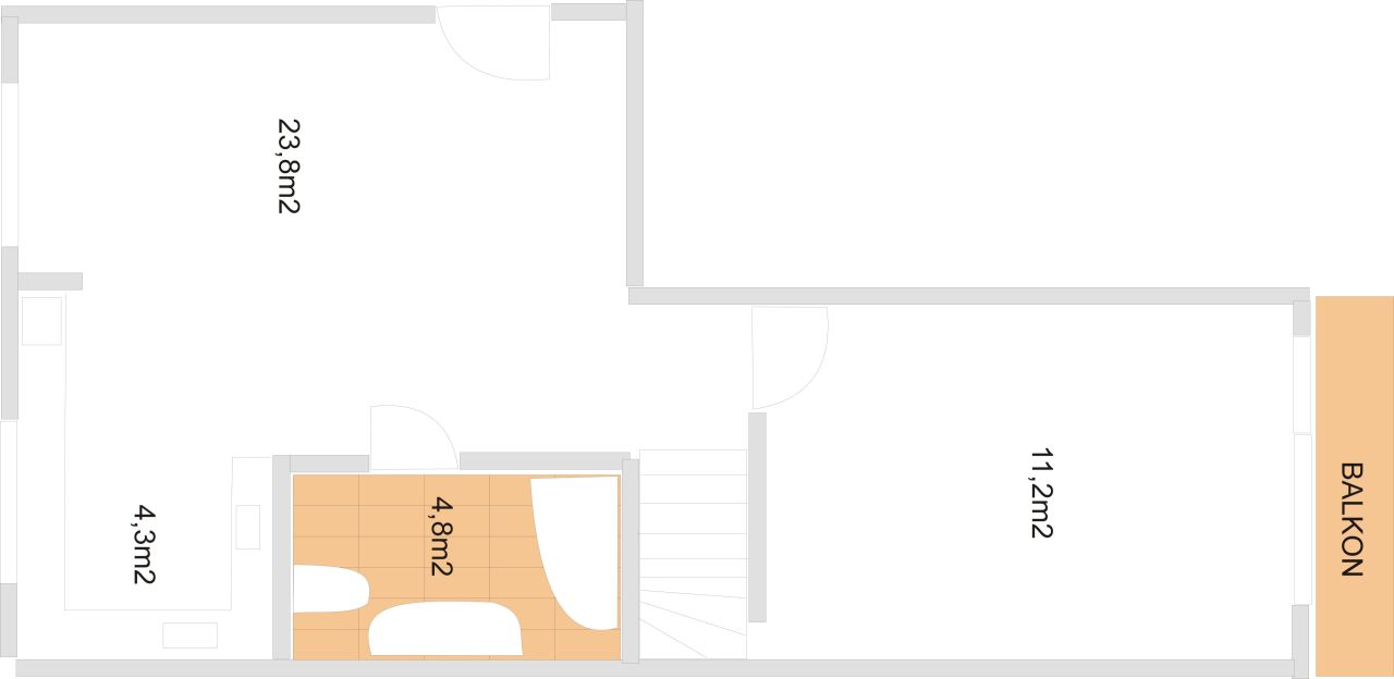 Mieszkanie 4-pokojowe Ciechanów Centrum, ul. Wincentego Witosa. Zdjęcie 2