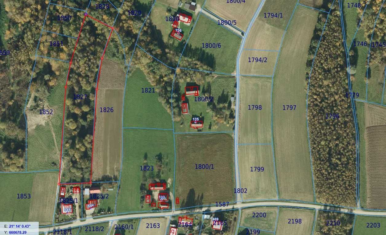 Działka rolna Szerzyny. Zdjęcie 2