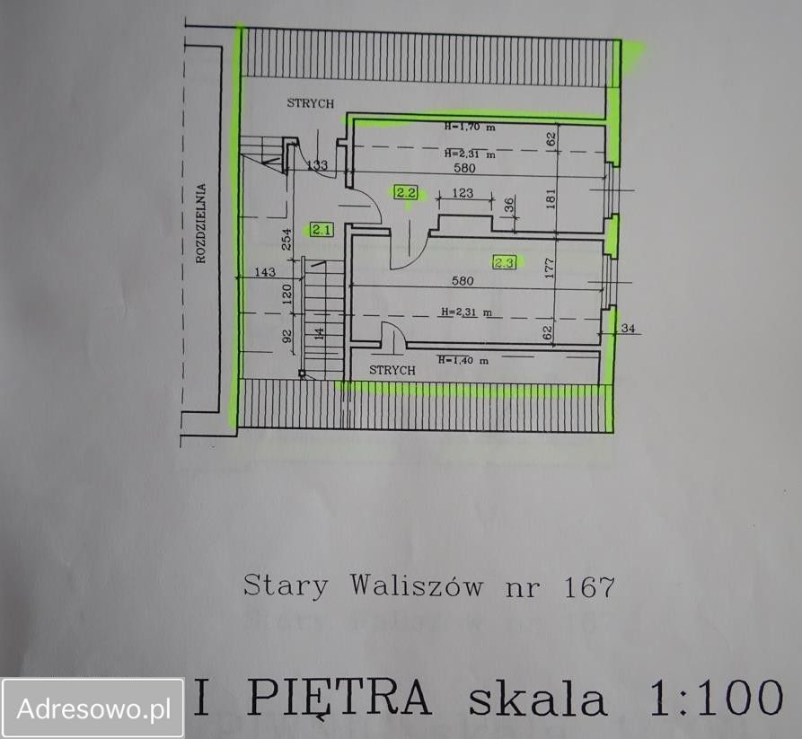 dom wolnostojący, 5 pokoi Stary Waliszów. Zdjęcie 4