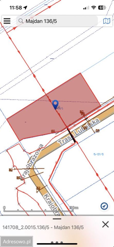 Działka rolno-budowlana Majdan. Zdjęcie 5