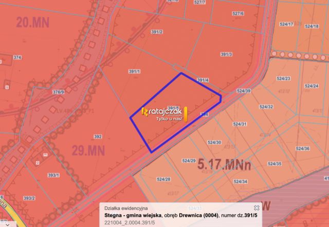 Działka budowlana Drewnica, ul. Zielona. Zdjęcie 1
