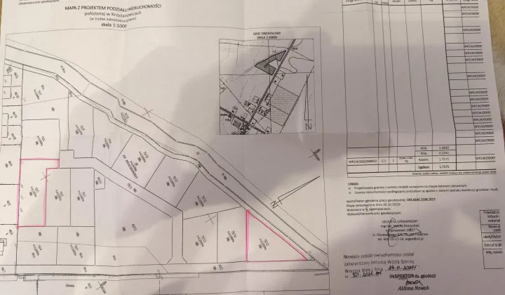 Działka budowlana Krzyżanowice, Makowa