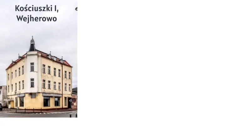 Nieruchomość komercyjna Wejherowo Centrum, ul. Tadeusza Kościuszki