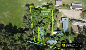 dom wolnostojący, 2 pokoje Boguszewo