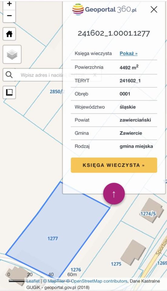 Działka budowlana Zawiercie Blanowice. Zdjęcie 3