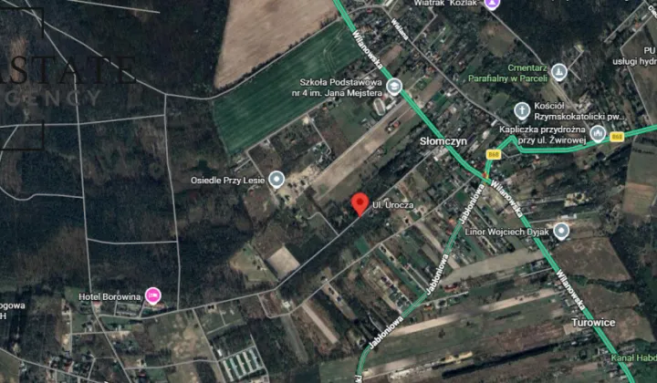 Działka budowlana Słomczyn, ul. Urocza