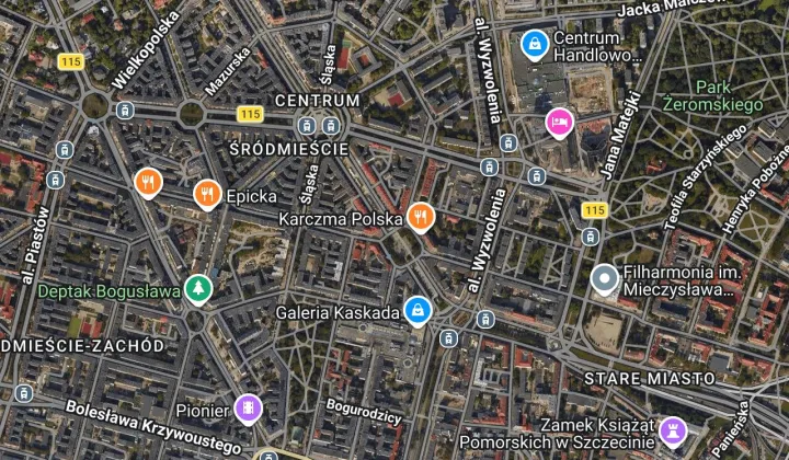 Mieszkanie 2-pokojowe Szczecin Śródmieście, pl. Lotników