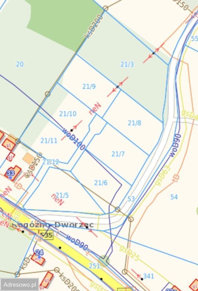 Działka budowlana Rogóźno. Zdjęcie 7