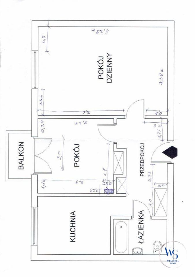 Mieszkanie 2-pokojowe Warszawa Mokotów, ul. Górska. Zdjęcie 14