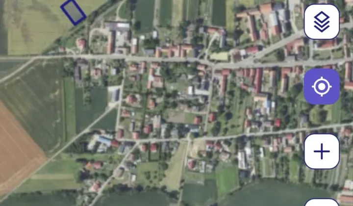 Działka budowlana Domaniów