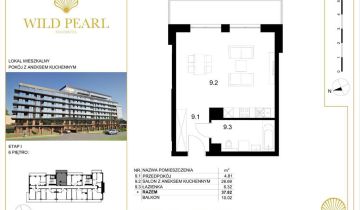 Mieszkanie 1-pokojowe Kołobrzeg