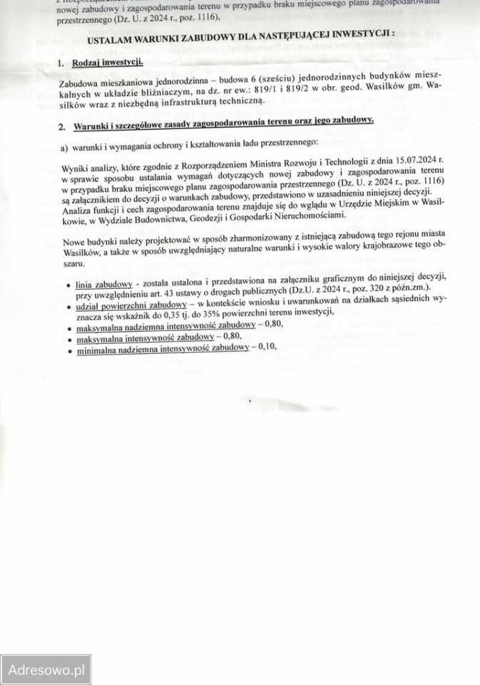 Działka budowlana Wasilków, ul. Piaskowa. Zdjęcie 4