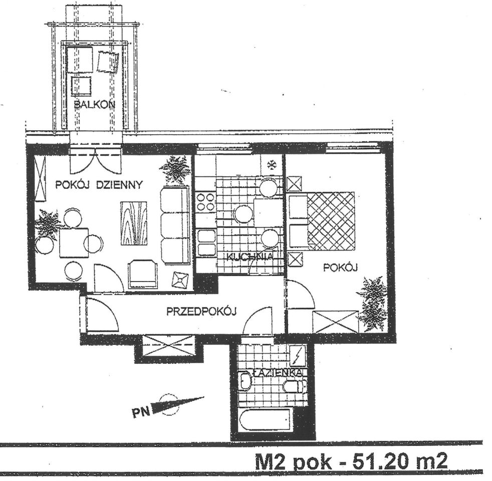 Mieszkanie 2-pokojowe Wrocław Partynice, ul. Zwycięska. Zdjęcie 8