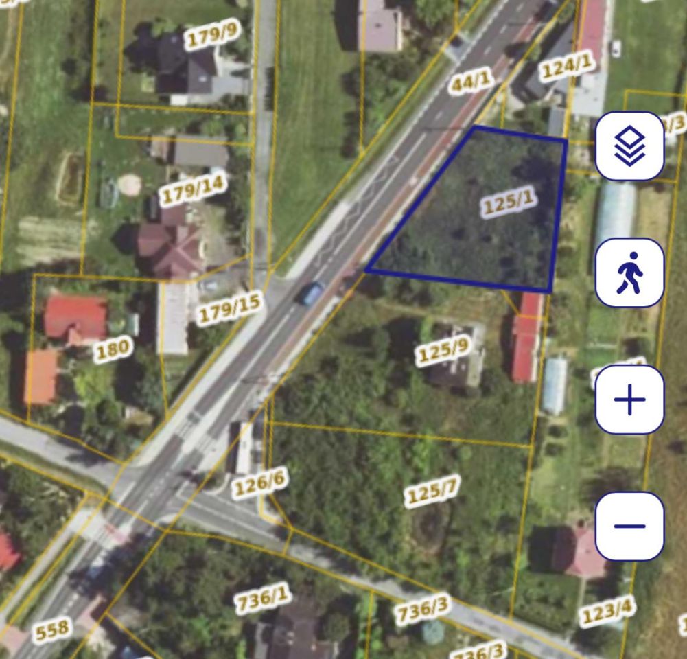 Działka inwestycyjna Piotrków Trybunalski, ul. Franklina Roosevelta. Zdjęcie 2