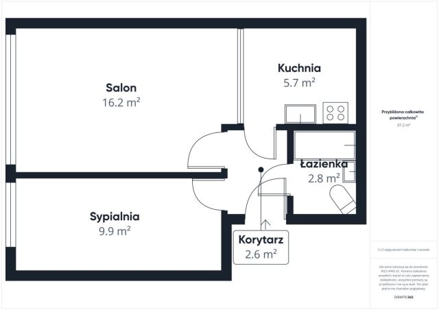 Mieszkanie 2-pokojowe Milanówek, ul. Piotra Skargi. Zdjęcie 20