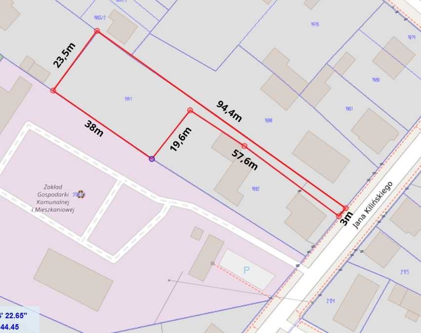 Działka budowlana Rudnik nad Sanem, ul. Jana Kilińskiego. Zdjęcie 4