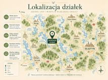 Działka budowlana Komorowo. Zdjęcie 1