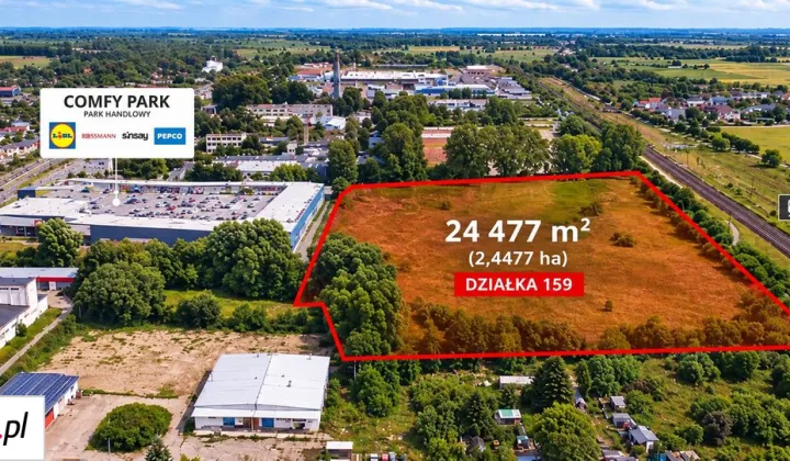 Działka inwestycyjna Malbork Piaski, ul. Koszykowa