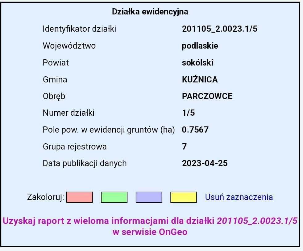 Działka rolno-budowlana Czuprynowo. Zdjęcie 2