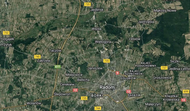 Działka rolna Radom Wólka Klwatecka, ul. Władysława Orkana