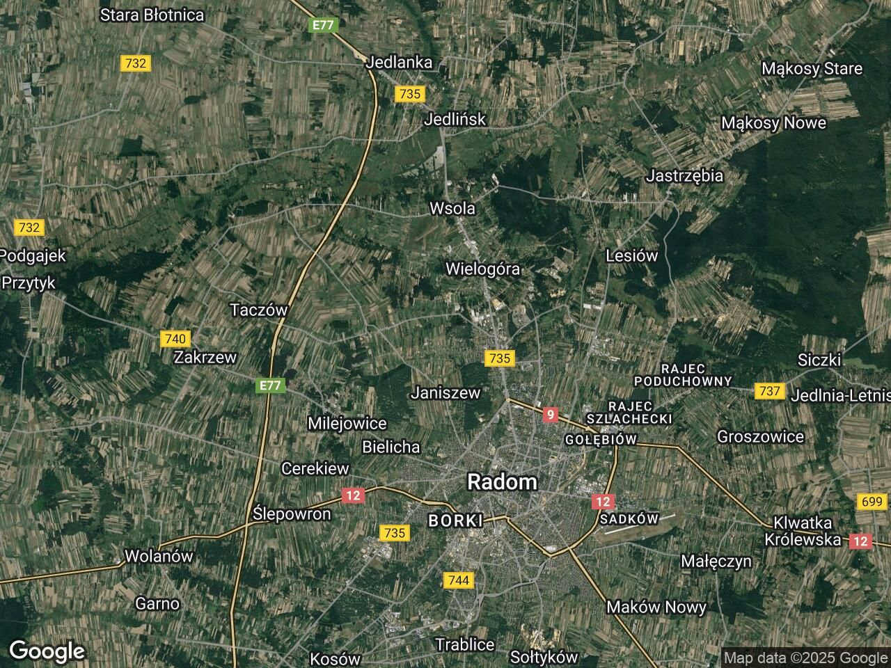 Działka rolna Radom Wólka Klwatecka, ul. Władysława Orkana