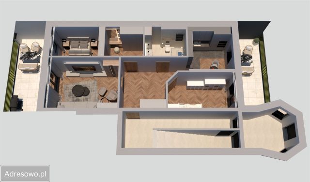 Mieszkanie 3-pokojowe Kielce Pod Telegrafem, ul. Ojca Kolumbina Tomaszewskiego. Zdjęcie 21