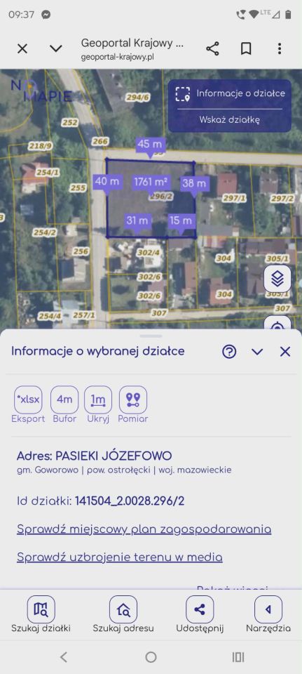 Działka budowlana Pasieki, Kotwiczą. Zdjęcie 5