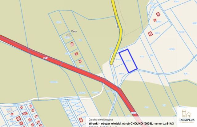 Działka budowlana Chojno-Wieś. Zdjęcie 6
