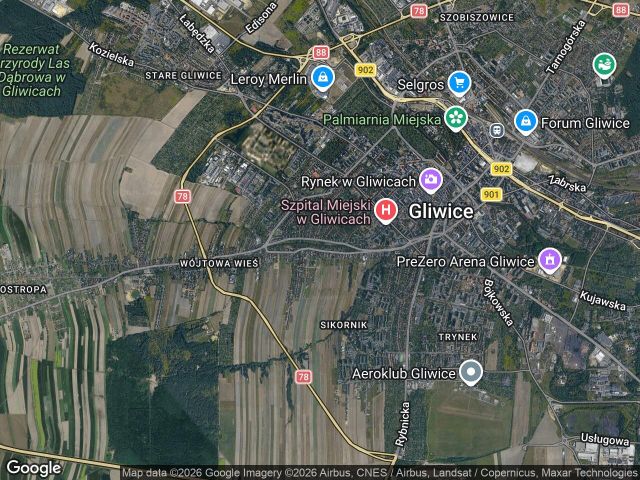 Mieszkanie 3-pokojowe Gliwice Wójtowa Wieś, ul. Juliusza Słowackiego. Zdjęcie 1